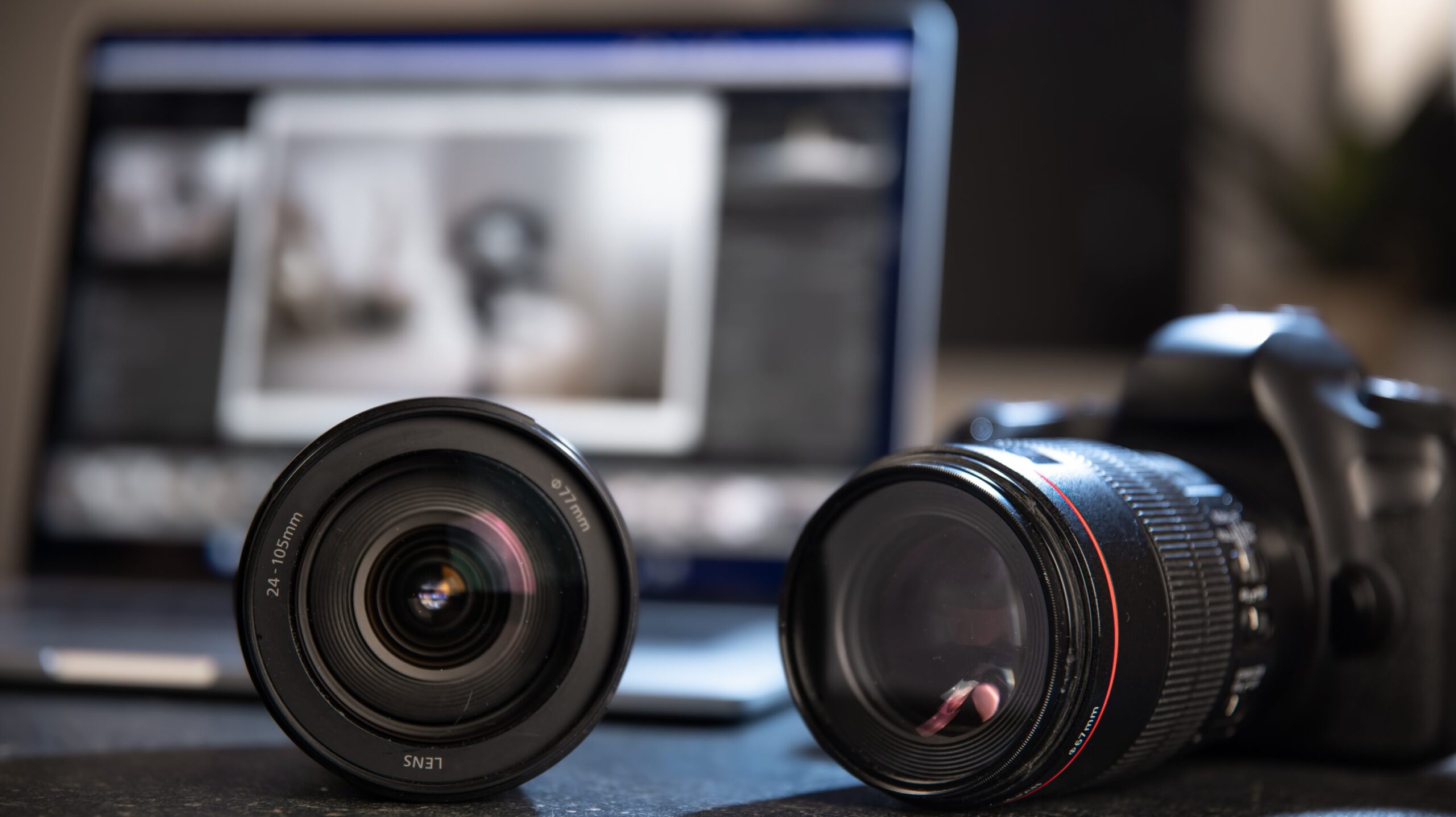 カメラとパソコン