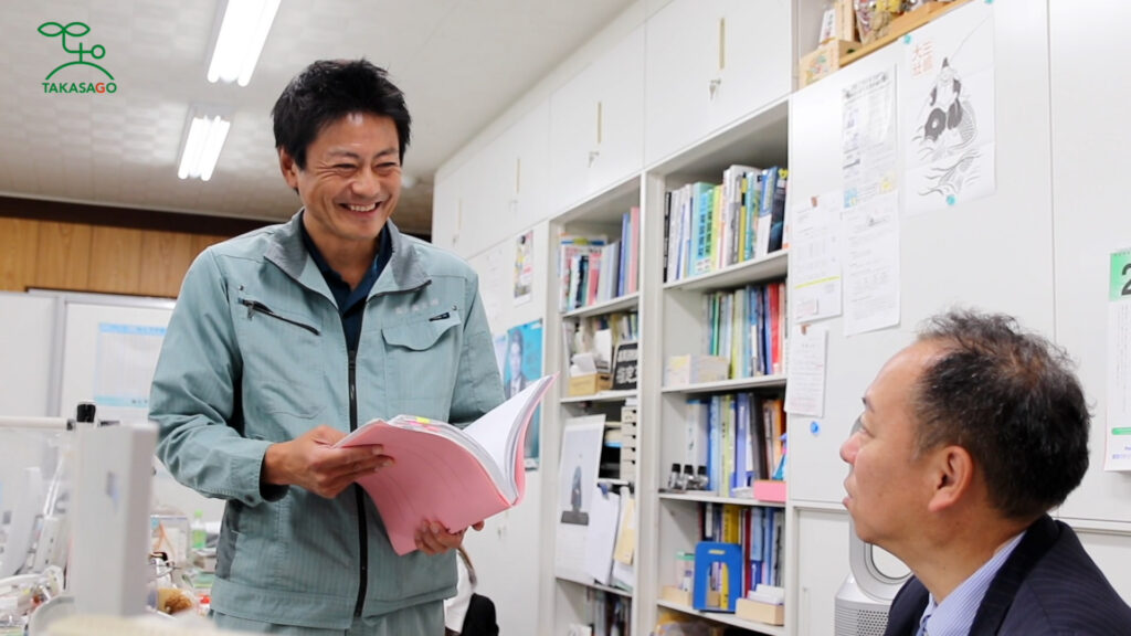 企業プロモーション（打ち合わせ風景）